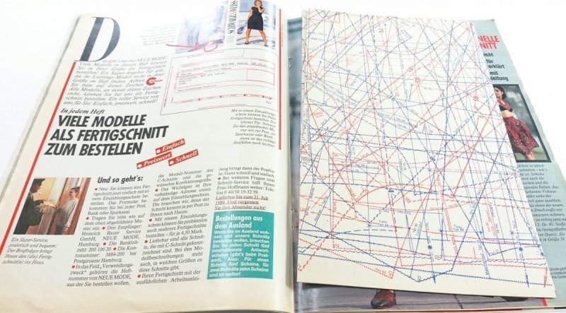 NEUE MODE NR 7 JULI 1989 DIE SCHONSTE MODE FUR