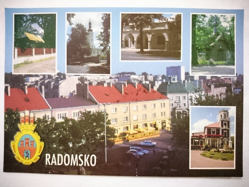 RADOMSKO. KOŚCIÓŁ PARAFIALNY P. W. ŚW. MARII MAGDALENY I INNE FOT. B. BŁASZCZYK