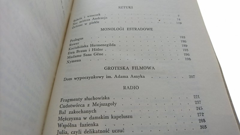 DZIEŁA TOM OD 1 DO 4 Konstanty Ildefons Gałczyński