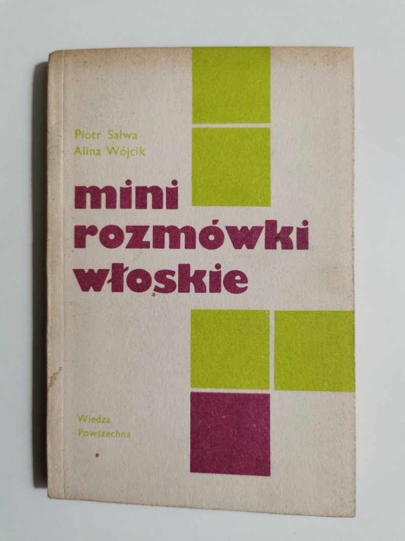 MINI ROZMÓWKI WŁOSKIE - Piotr Salwa 1981