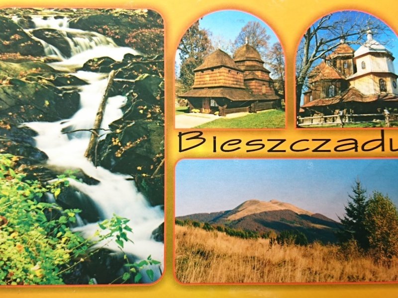 BIESZCZADY. POTOK HYLATY, CERKIEW... FOT. BRYDAK