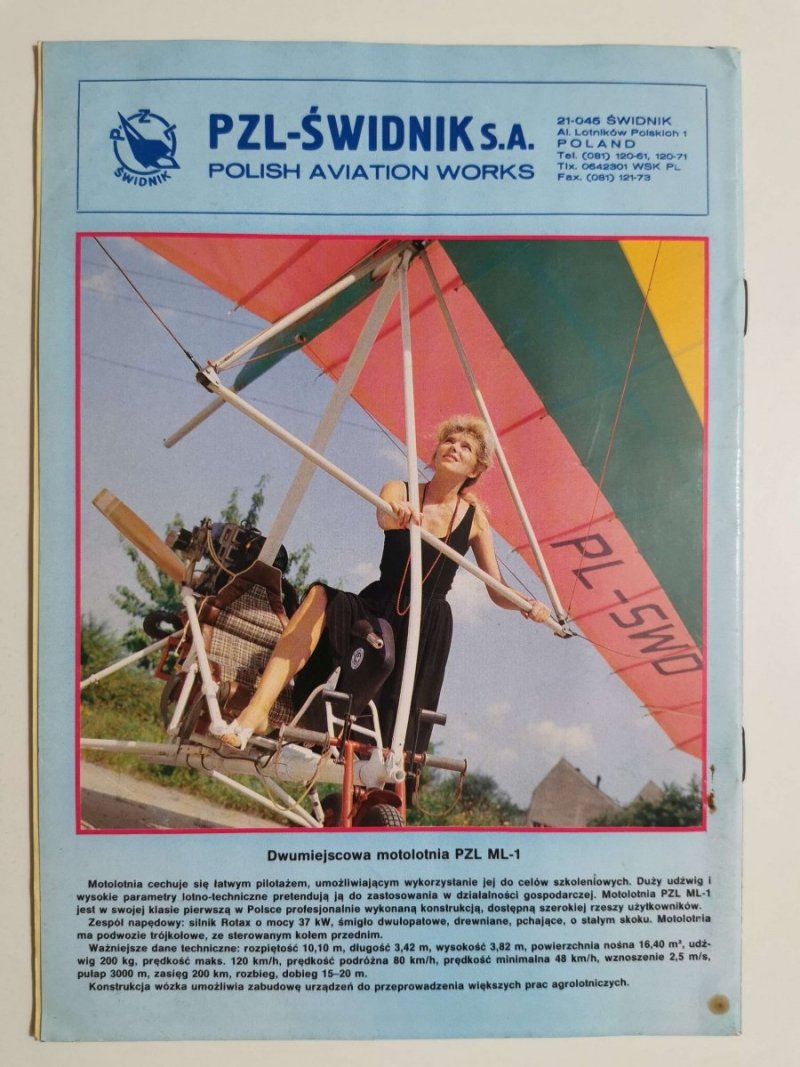 LOTNICTWO NR 13 1992