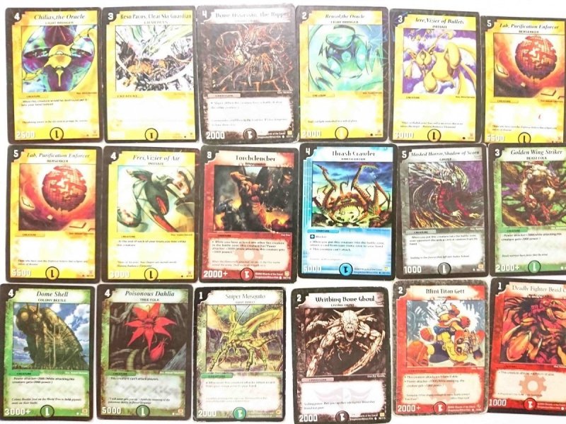 Karty DUEL MASTERS ZESTAW 162 szt.
