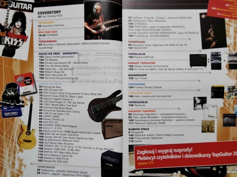 TOP GUITAR NUMER 8 ROK III STYCZEŃ/LUTY 2007