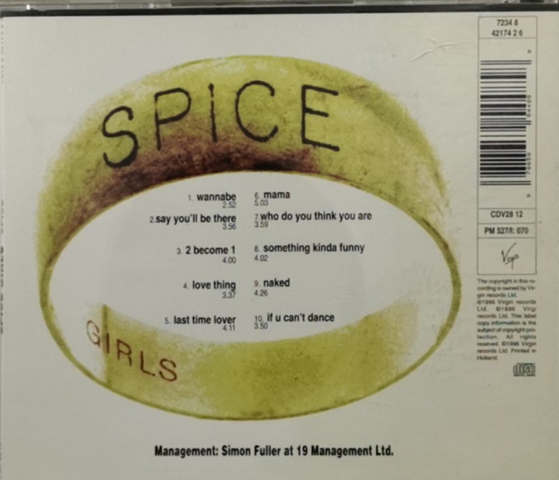 CD. SPICE GIRLS