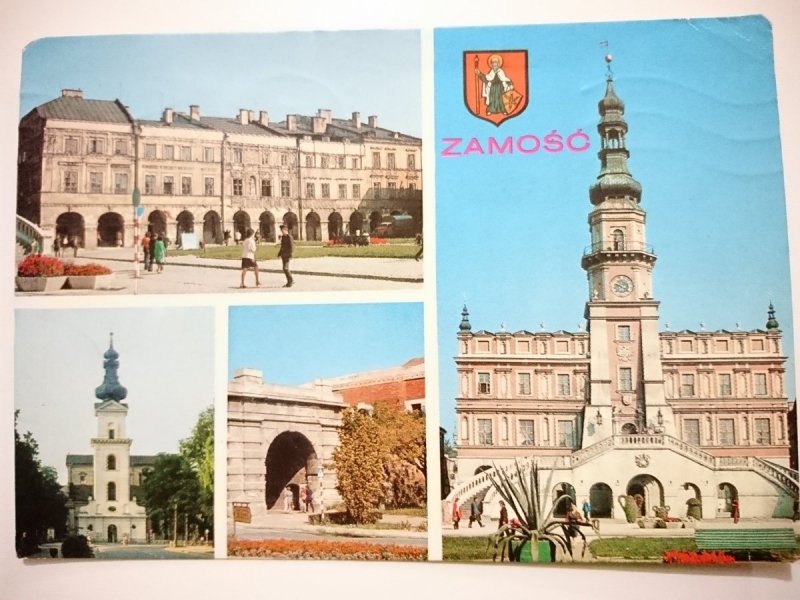 ZAMOŚĆ. ZABTKOWE KAMIENICZKI I INNE FOT. STELMACH, TYMIŃSKI