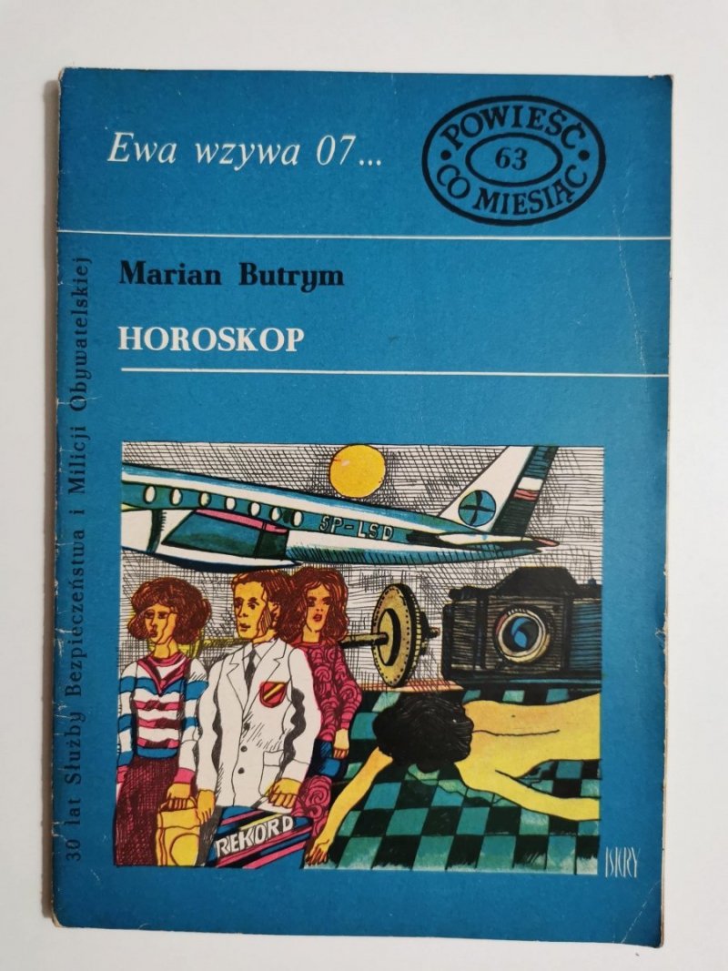 EWA WZYWA 07 NR 63 HOROSKOP - Marian Butrym 1973