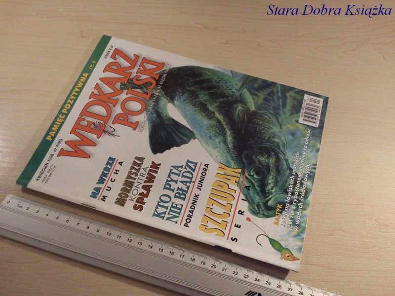 WĘDKARZ POLSKI NR. 4/1998 SZCZUPAK SERIAL
