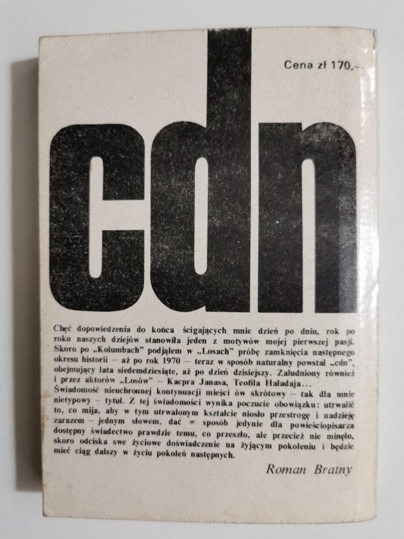 CDN - Roman Bratny 1987