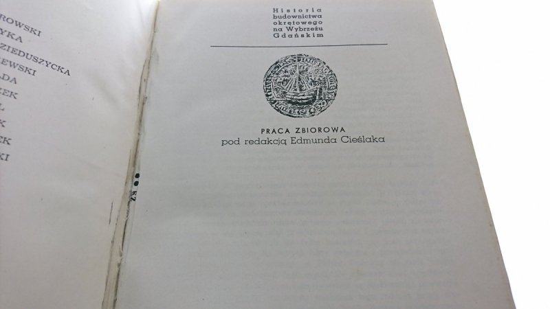 HISTORIA BUDOWNICTWA - Red. Edmund Cieślak 1972