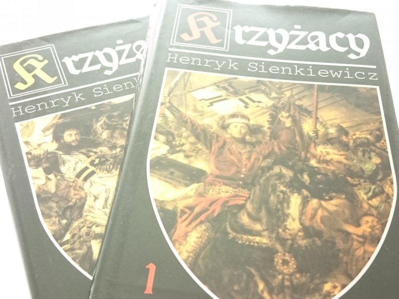 KRZYŻACY TOM 1 i 2 - Henryk Sienkiewicz 1995