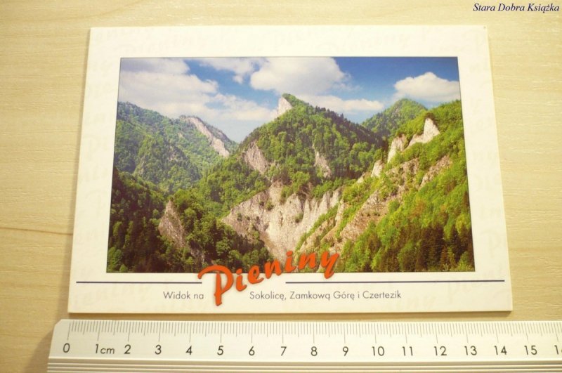 PIENINY. WIDOK NA SOKOLICĘ, ZAMKOWĄ GÓRĘ