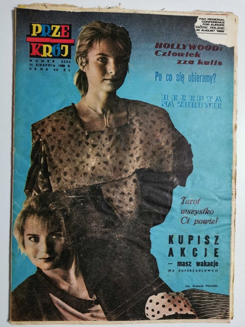 PRZEKRÓJ NUMER 2254 21 SIERPNIA 1988 R.
