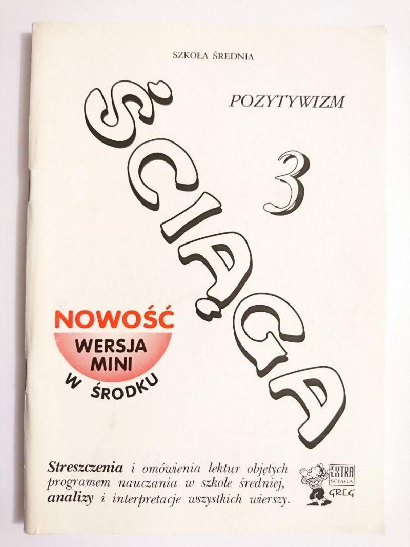 ŚCIĄGA 3 POZYTYWIZM 1995