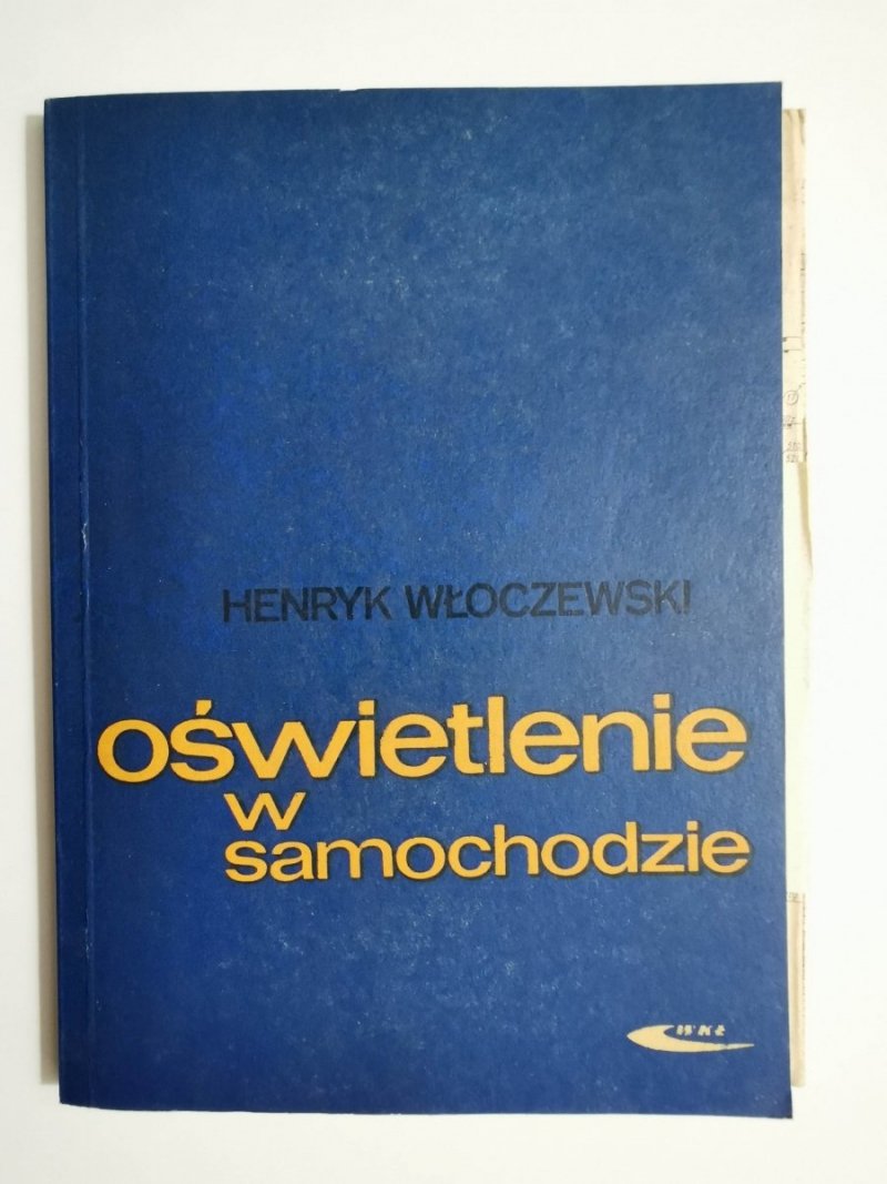Oświetlenie w samochodzie - Henryk Włoczewski 1976