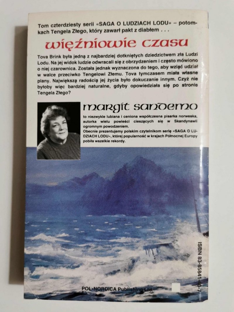 SAGA O LUDZIACH LODU TOM 40 Margit Sandemo 1995