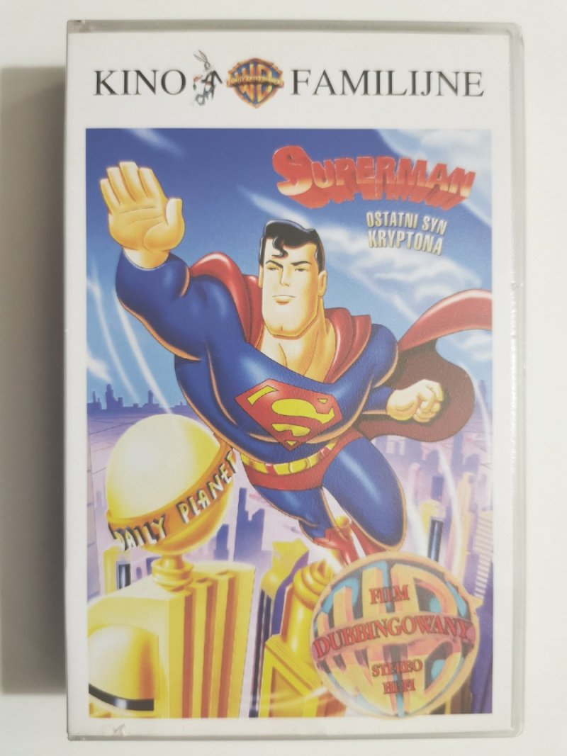 VHS. SUPERMAN. OSTATNI SYN KRYPTIONA