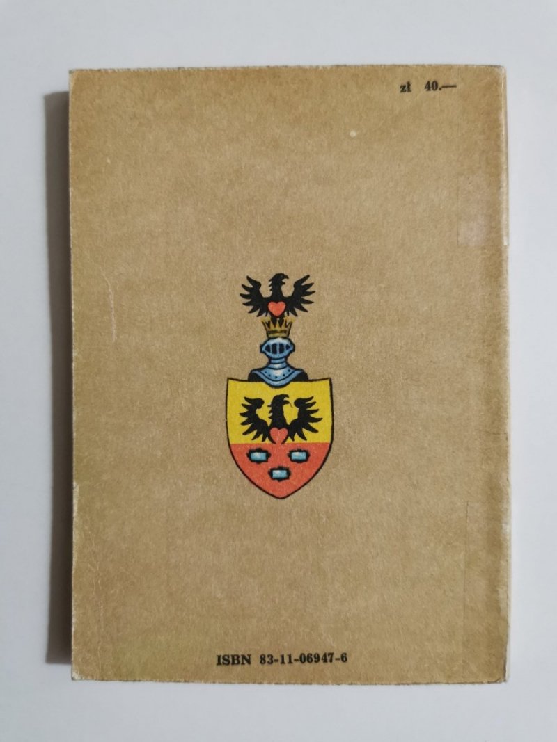 O ZAWISZY CZARNYM OPOWIEŚĆ - Karol Bunsch 1983