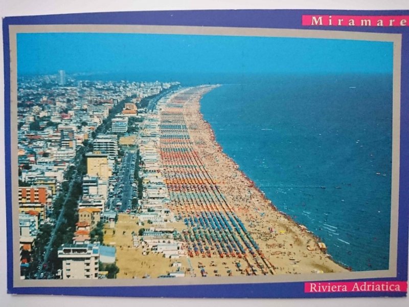 MIRAMARE DI RIMINI. VEDUTA AEREA