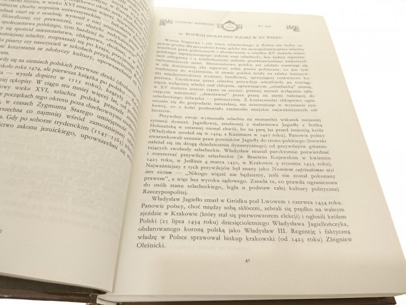 KALENDARZ HISTORYCZNY - Jerzy Łojek 1994