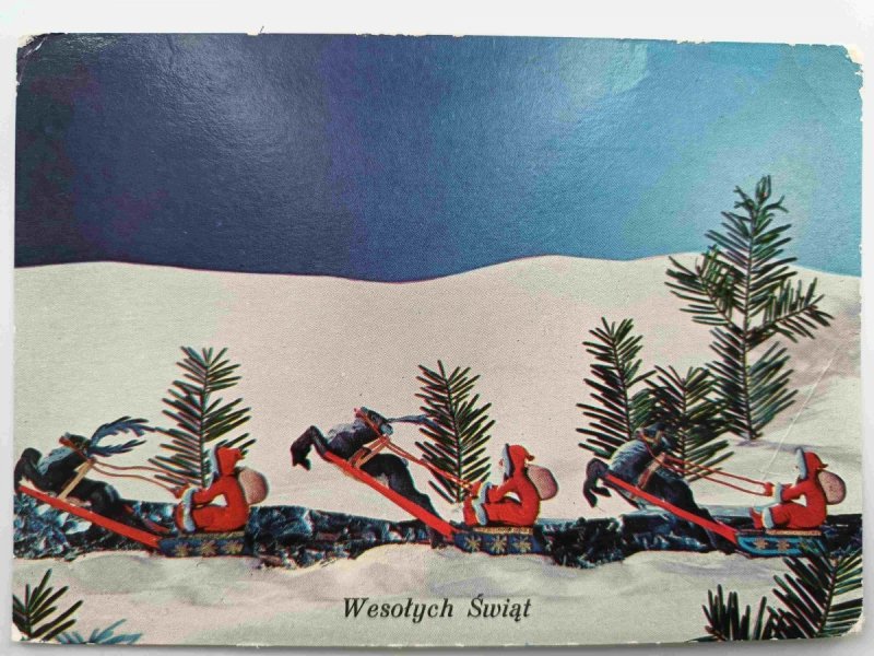 WESOŁYCH ŚWIĄT MIKOŁAJE NA SANIACH