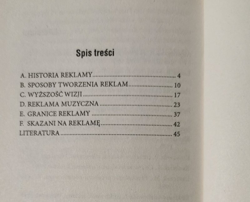 REKLAMA I JEGO REGUŁY - ks. Andrzej Zwoliński 2006