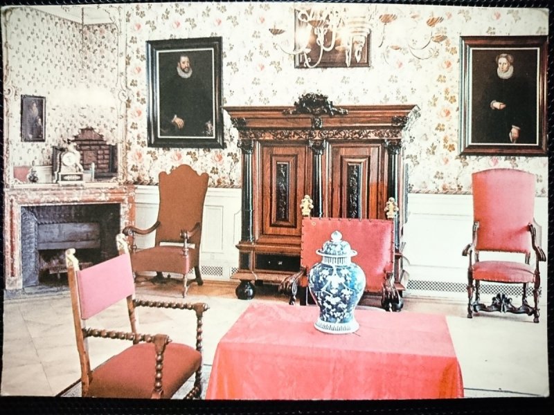 PSZCZYNA. MUZEUM WNĘTRZ ZABYTKOWYCH W PAŁACU Z XV-XIX WIEKU. POKÓJ HOLENDERSKI FOT. BILIŃSKI
