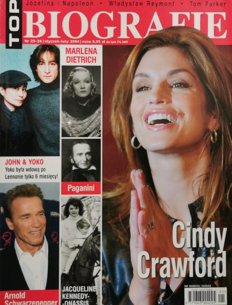 TOM BIOGRAFIE NR. 1-2/2004. CINDY CRAWFORD