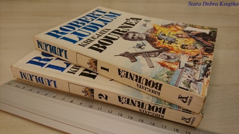 KRUCJATA BOURNE'A CZĘŚĆ 1 i 2 - Robert Ludlum 1991
