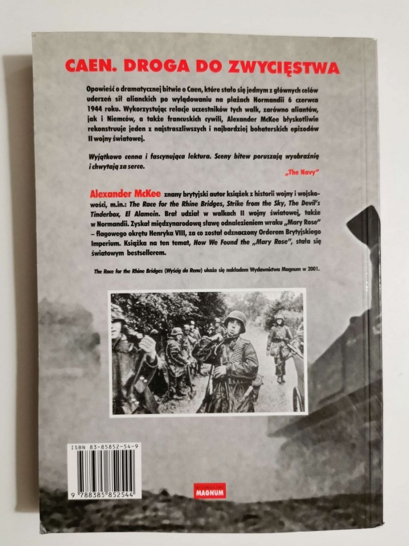CAEN DROGA DO ZWYCIĘSTWA - Alexander McKee 1984