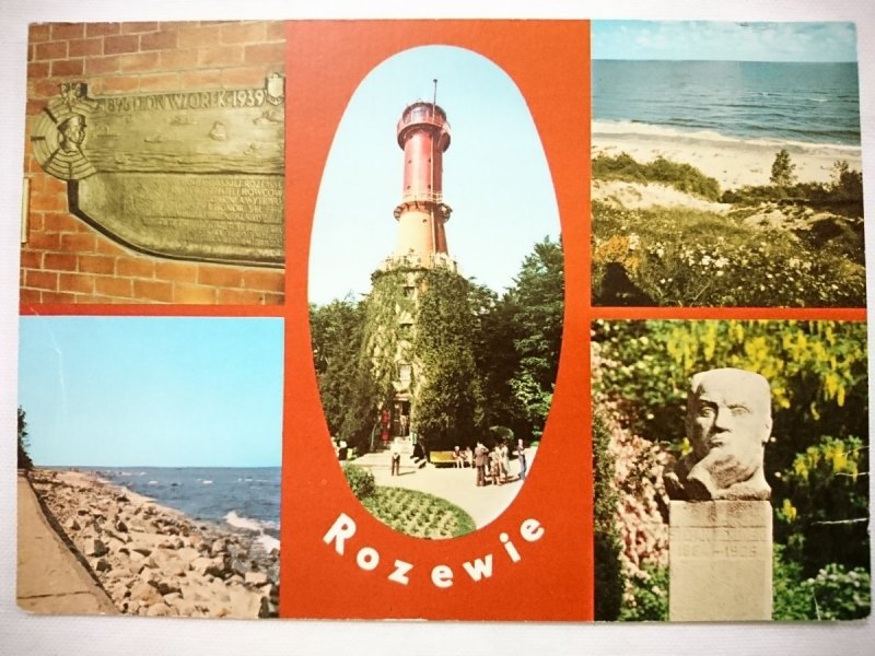ROZEWIE. MUZEUM LATARNICTWA – TABLICA PAMIĄTKOWA FOT. Z. GRABOWIECKI I INNI