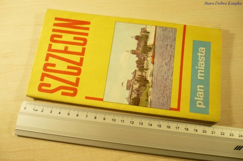 SZCZECIN. PLAN MIASTA (1980)
