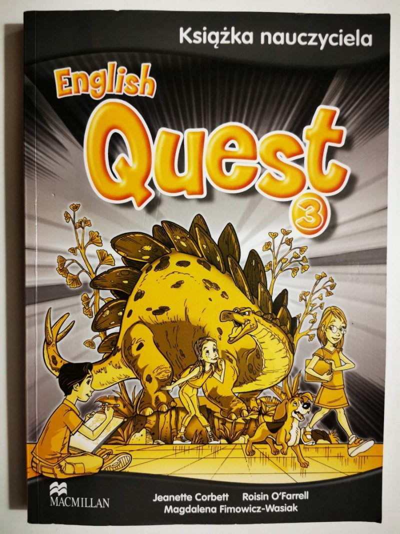 ENGLISH QUEST 3 KSIĄŻKA NAUCZYCIELA - Jeanette Corbett
