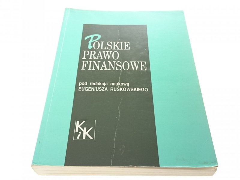 POLSKIE PRAWO FINANSOWE - Red. Ruśkowski 1998