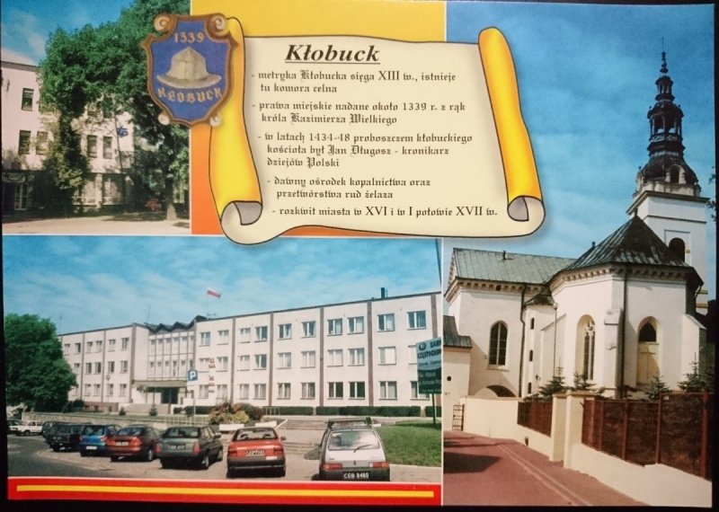 KŁOBUCK. POCZTA, GOTYCKI KOŚCIÓŁ ŚW. MARCINA FOT. PIETRUSZKA