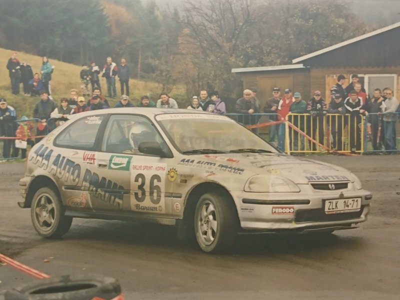 RAJD WRC 2005 ZDJĘCIE NUMER #009 HONDA CIVIC