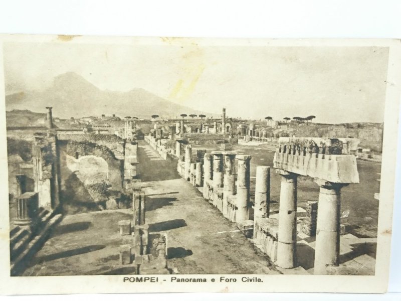 POMPEI - PANORAMA E FORO CIVILE