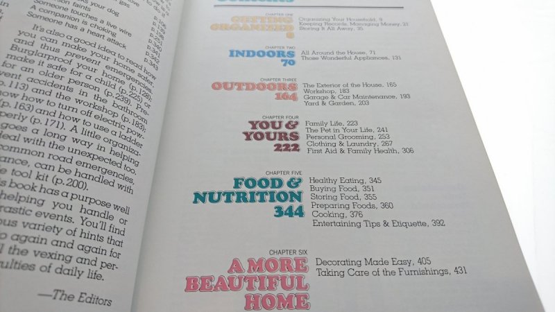 READER'S DIGEST. HOUSEHOLD HINTS AND HANDY TIPS