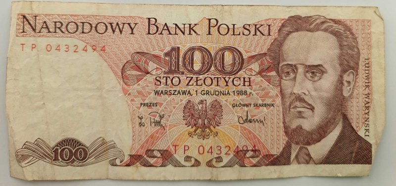 STO ZŁOTYCH TP 0432494
