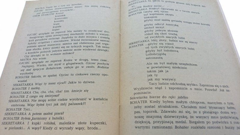 KARTOTEKA - Tadeusz Różewicz 1986