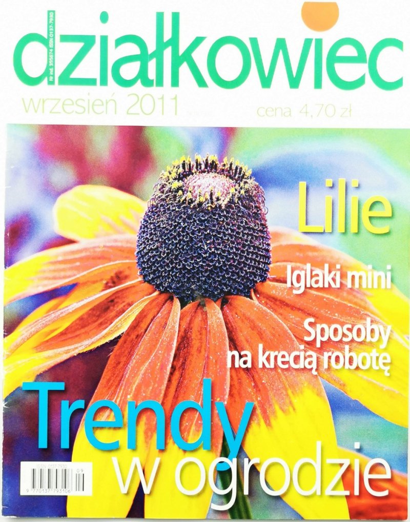 DZIAŁKOWIEC WRZESIEŃ 2011 NR 9 (733)