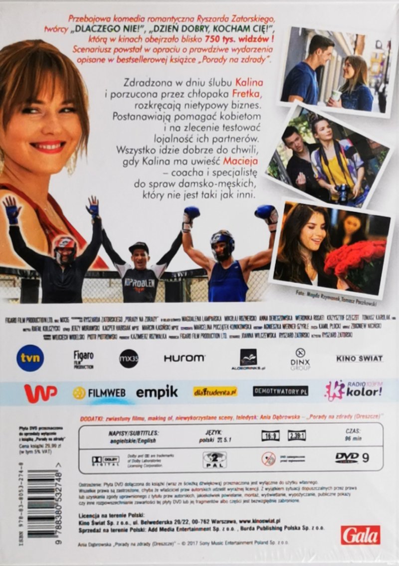 DVD. PORADY NA ZDRADY TOMASZ KAROLAK