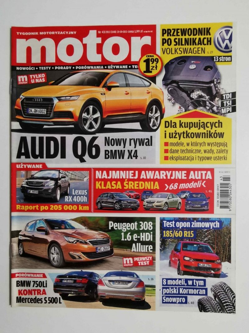 MOTOR NR 43/2013 (3148)