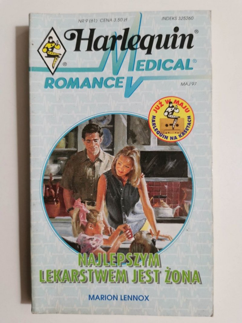 NAJLEPSZYM LEKARSTWEM JEST ŻONA - Marion Lennox 1997