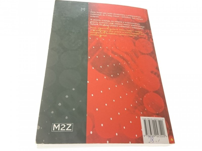 MATEMATYKA. ZBIÓR ZADAŃ DO LICEÓW... KLASA II 2006