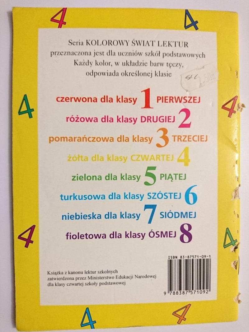 ANTEK. LEKTURA KLASA IV - Bolesław Prus 1997