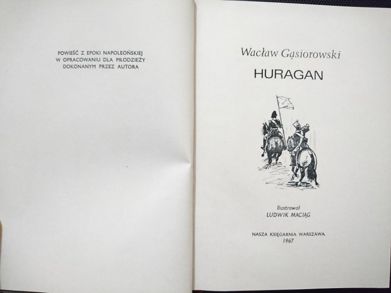 HURAGAN - Wacław Gąsiorowski 1967