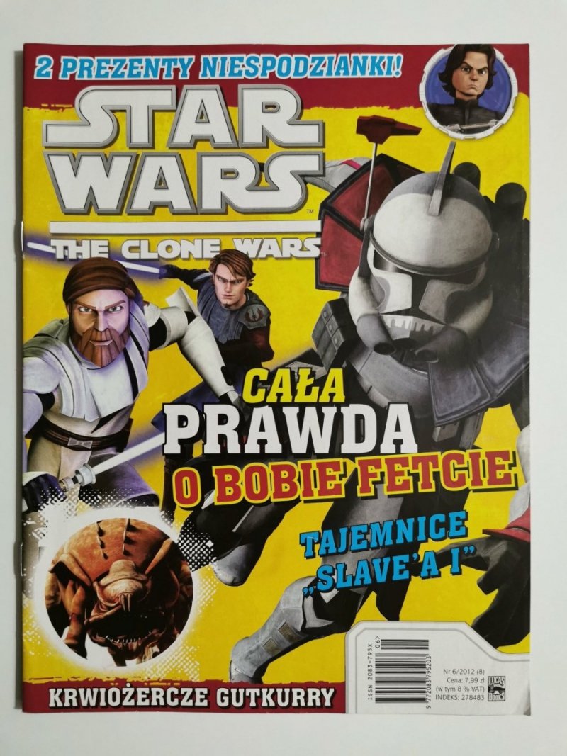 STAR WARS THE CLONE WARS NR 6/2012 (8) CAŁA PRAWDA O BOBIE FETCIE 