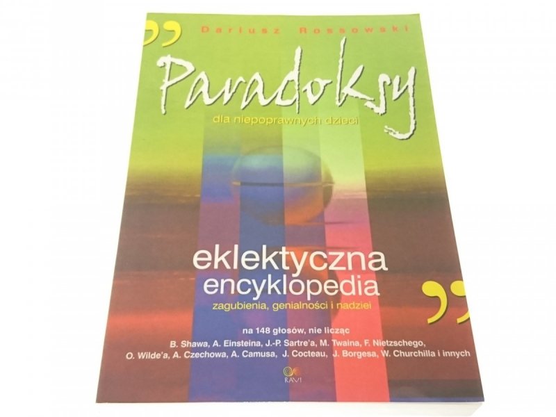 PARADOKSY DLA NIEPOPRAWNYCH DZIECI - D. Rossowski