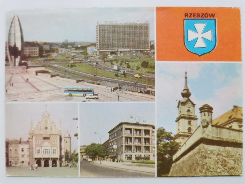 RZESZÓW. CZTERY UJĘCIA FOT. SIUDECKI, POSTĘPSKI